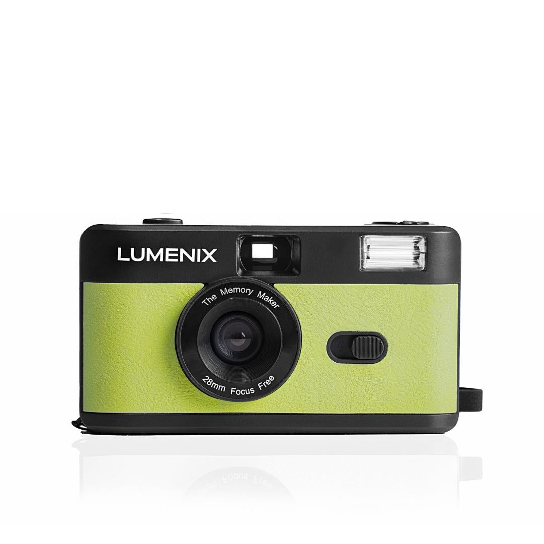 The Lime Green Memory Maker -  Reusable Film Camera